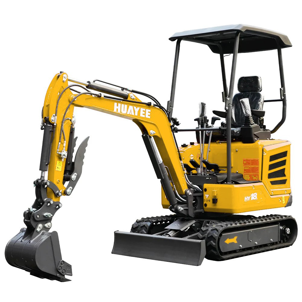 HY18 Mini Excavator with attachments
